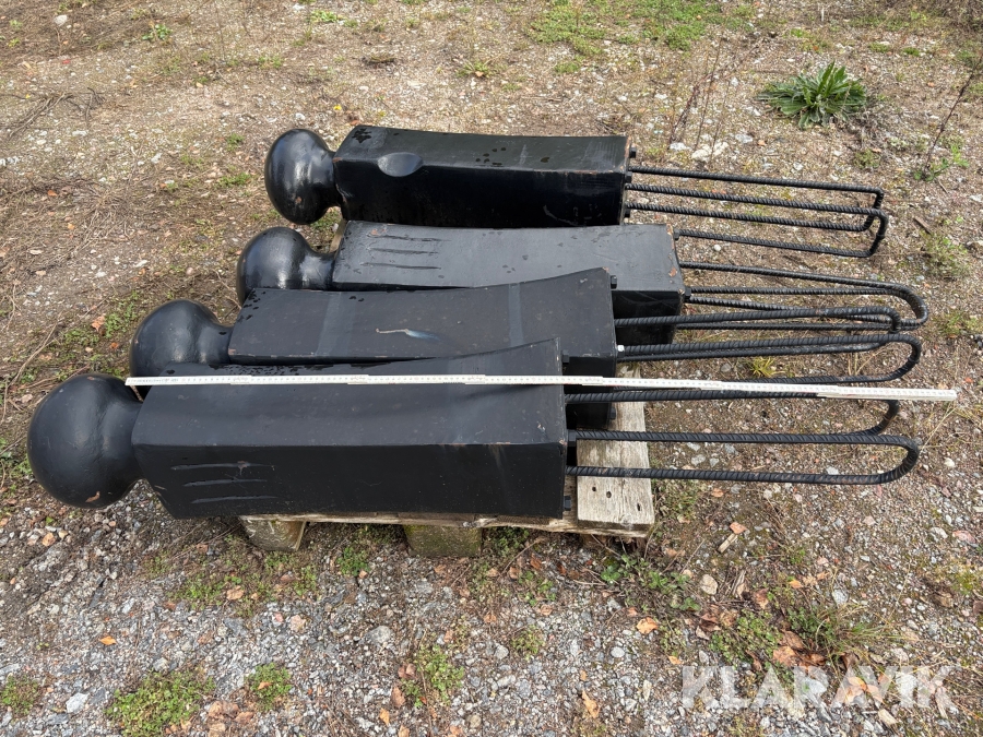 Pållare 4st