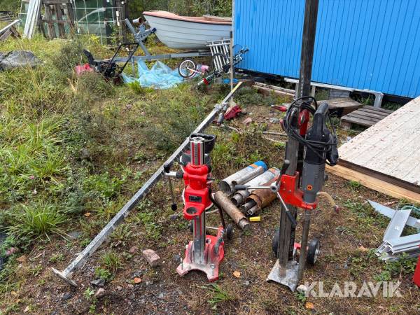 Betongborr Rothenberger med tillbehör 