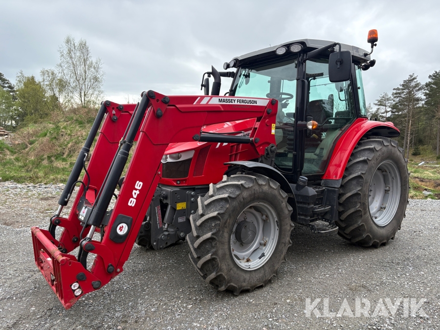 Traktor Massey Ferguson 5609 4WD, med lastare & frontlyft