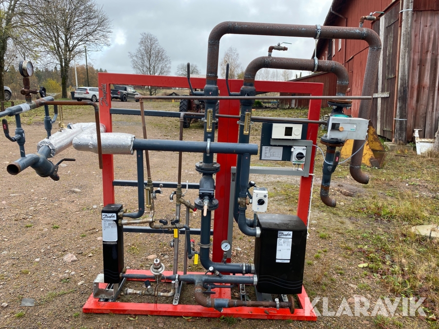 Fjärrvärme system Danfoss