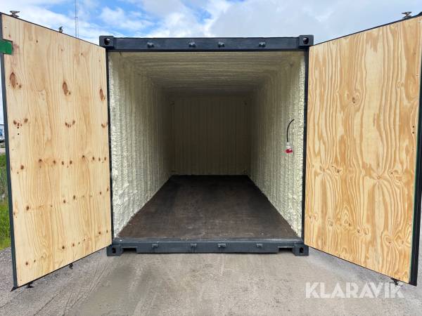 Container ACEP MS20-10BC isolerad / Easyopen
