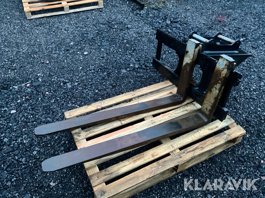 Pallgafflar Carrus S40-fäste