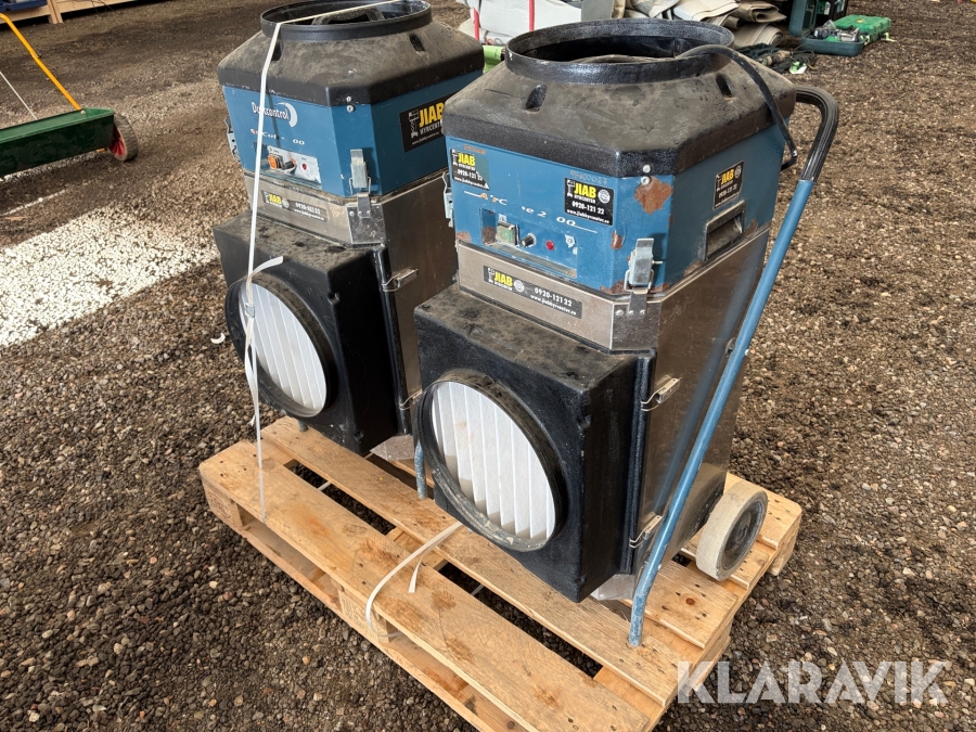 Luftrenare 2st Dustcontrol AirCube 2000