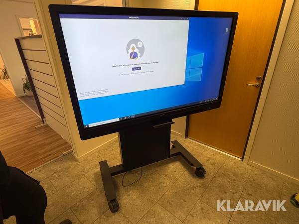 Interaktiv touchskärm med inbyggd dator & höj-/sänkbart stativ Sharp PN-65SC1 65