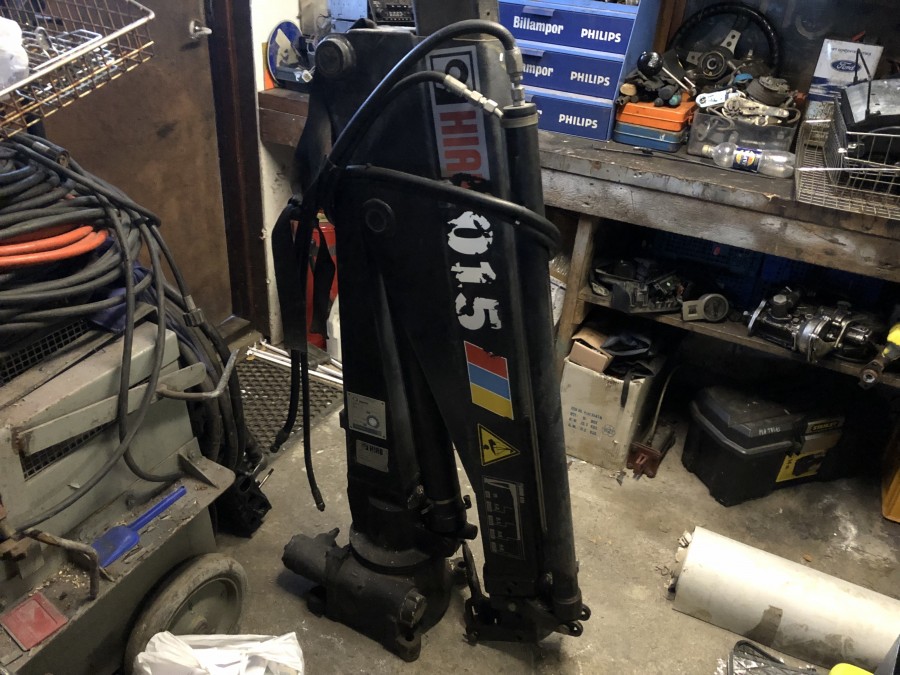 Hydraulisk kran till pickup