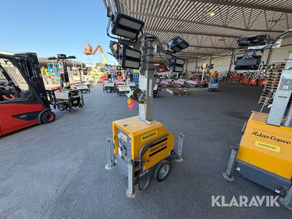 Belysningsmast Atlas Copco QLB 02
