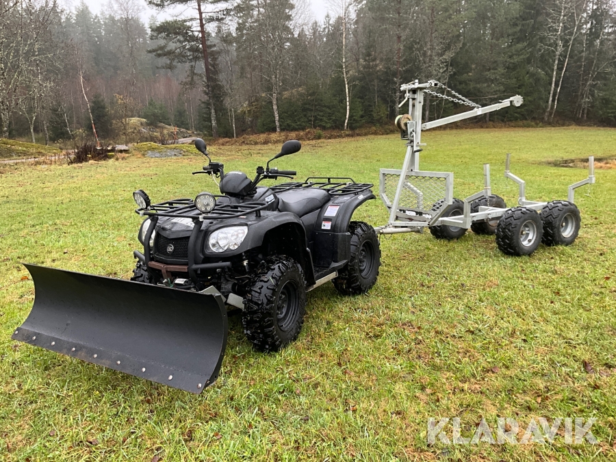 ATV Goes 520-T med skogskärra