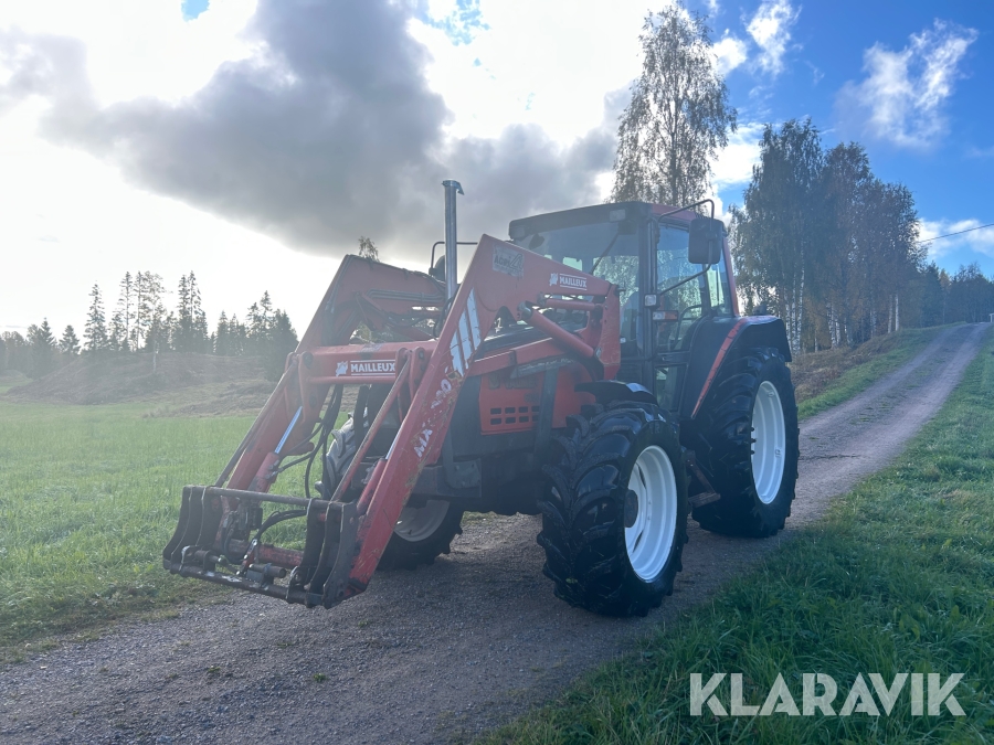 Traktor Valmet 6300 med lastare
