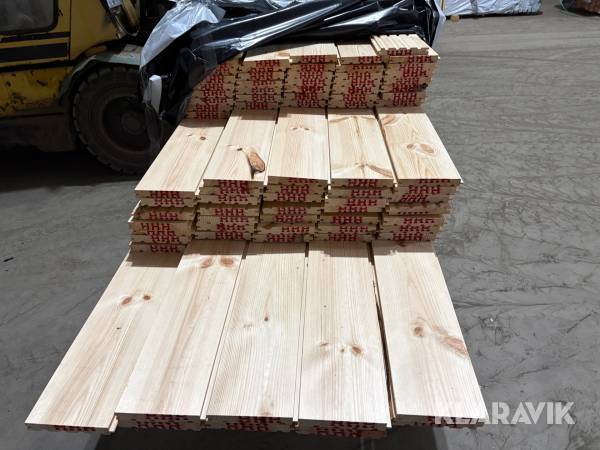 Furugolv 26.5x190 utskott