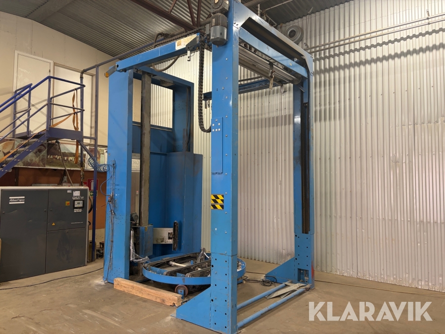 Sträckfilmsmaskin Leng AP1900 med Topparkspåläggare