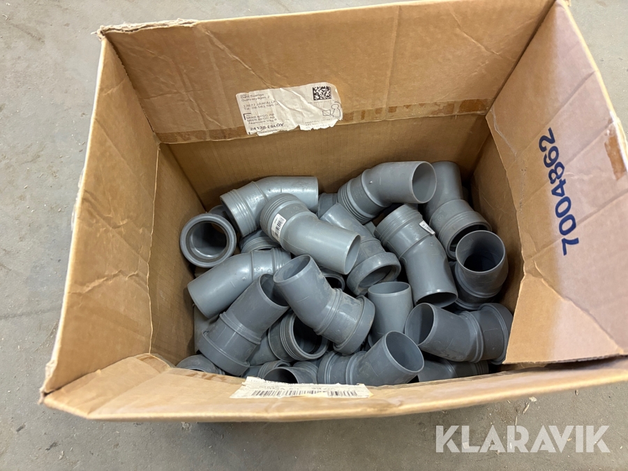 Avloppsrör Nordic 50x30* PP 30st