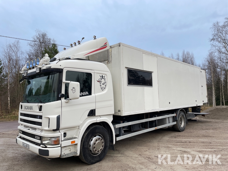 Lastbil Scania P94 husbil B-körkort