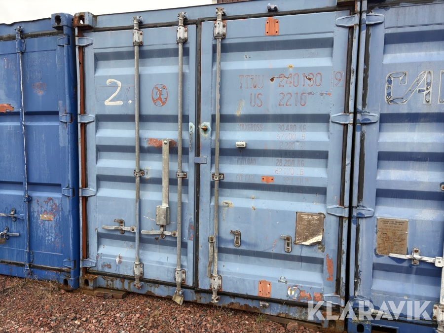 Container 20 fot isolerad