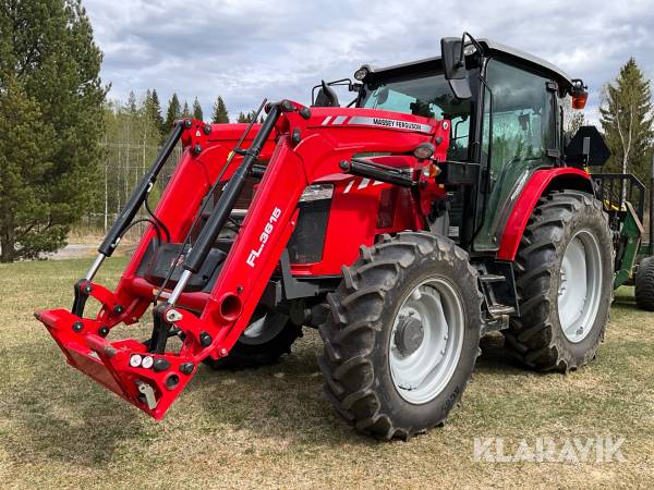 Traktor Massey Ferguson 5709 Dyna-4 skogsutrustad