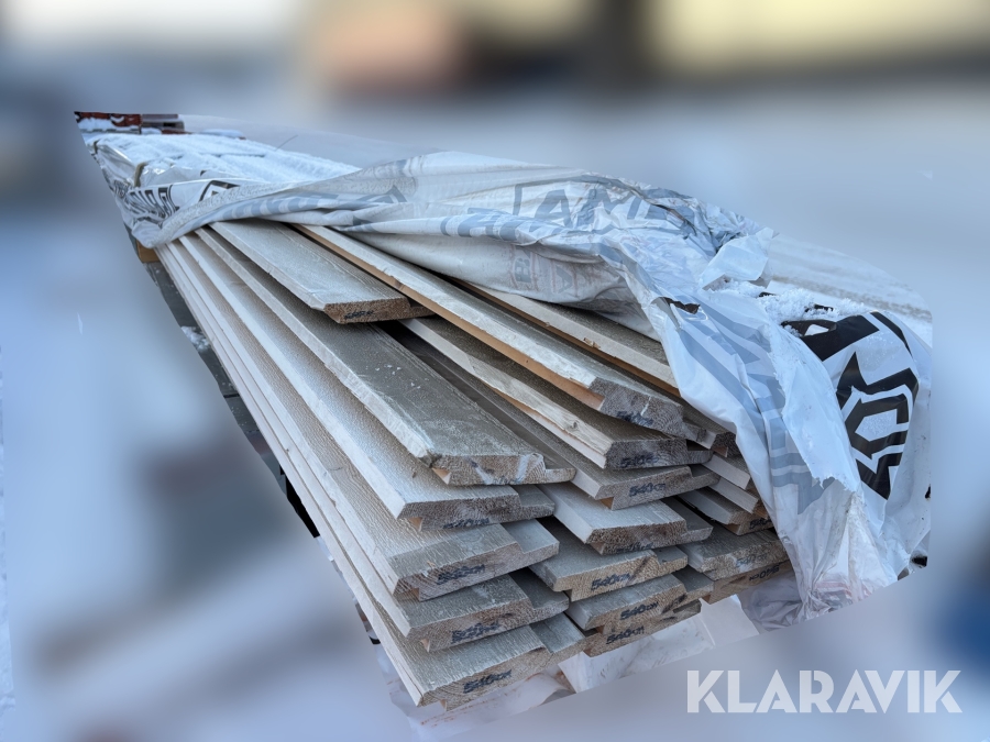 Falsad spårpanel Nordträ 125 löpmeter