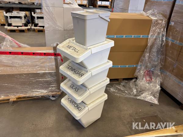 Plastlådor Ikea 5 st
