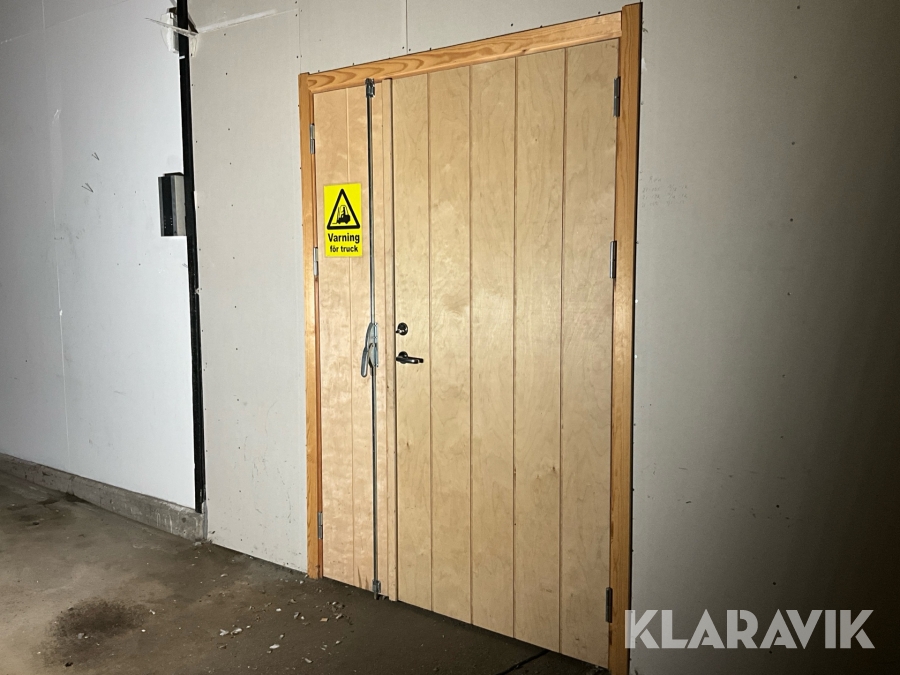 Dubbeldörr i plywood 1300x2050mm