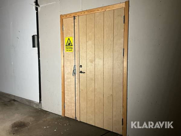 Dubbeldörr i plywood 1300x2050mm