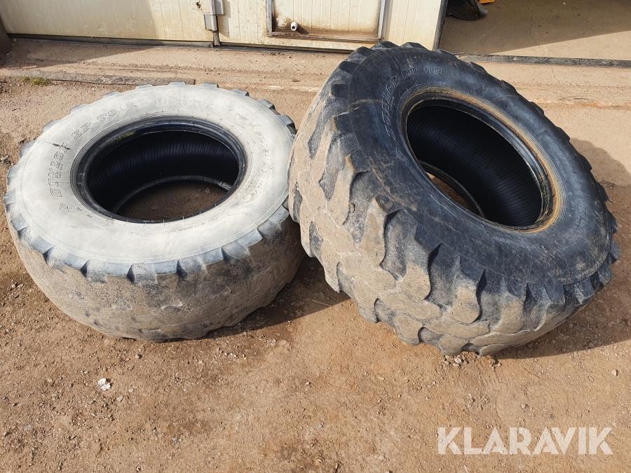 Entreprenaddäck Dunlop 405/70R20 2st