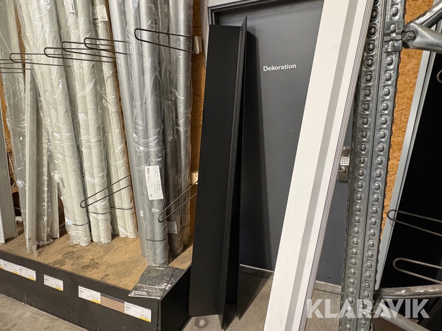 Ståndskiva 6 st Plannja 170x220 svart