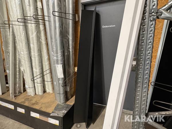 Ståndskiva 6 st Plannja 170x220 svart
