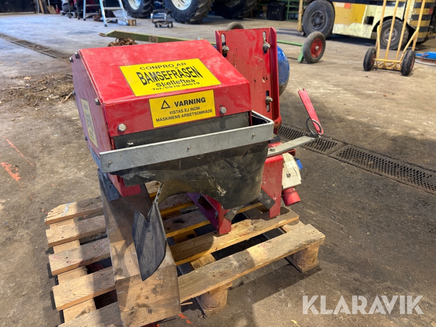 Bamsefräsen för timmerblock