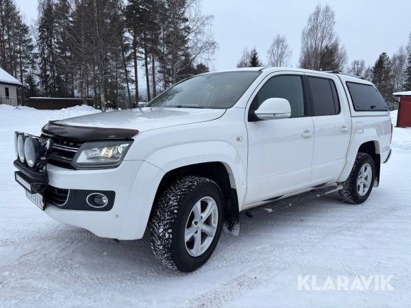 Pickup Volkswagen Amarok Double cab 2.0 4Motion med kåpa
