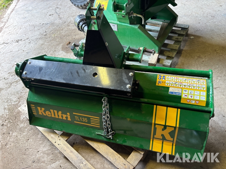 Rotorkultivator Kellfri TL135 3-punkt