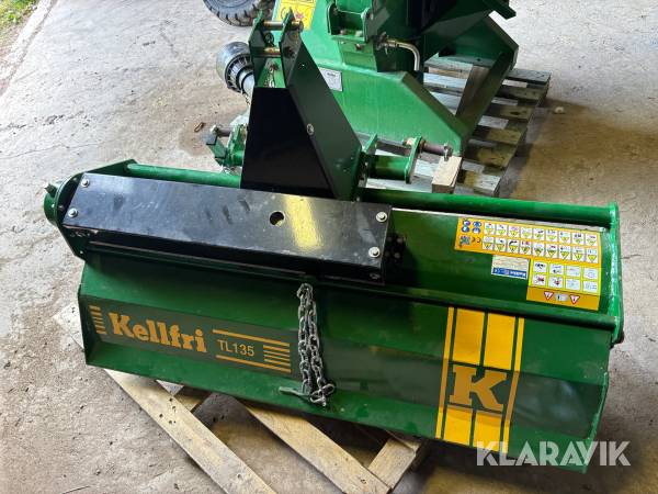 Rotorkultivator Kellfri TL135 3-punkt