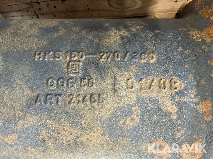 Rotator HKS till borrigg Sandvik 302