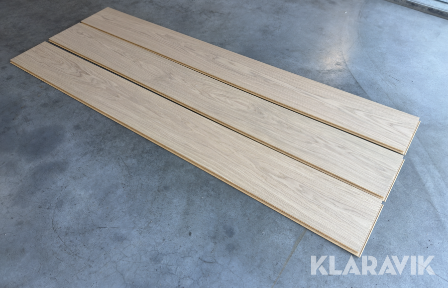 Ekgolv Woodura, 92 kvm, 5-G klickgolv, 1-stav Woodura Earth Grey, Select XXL