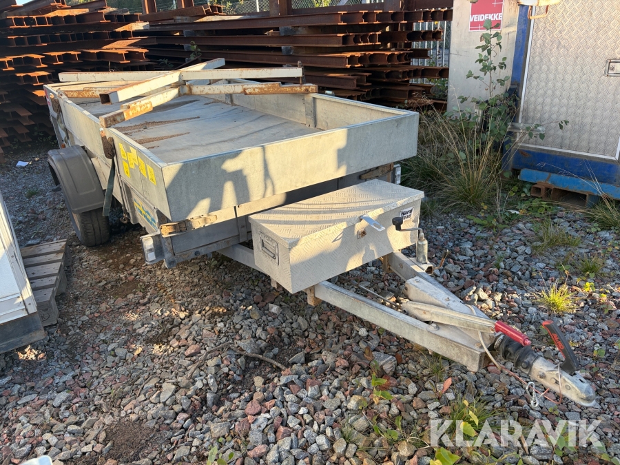Personbilssläp Obo vagn 1300 kg
