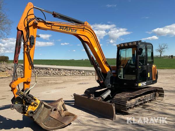 Grävmaskin Hanix H75C