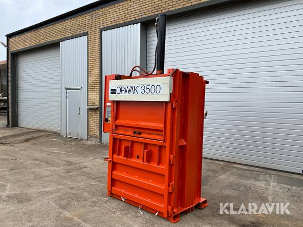 Komprimator Orwak 3500 balpress
