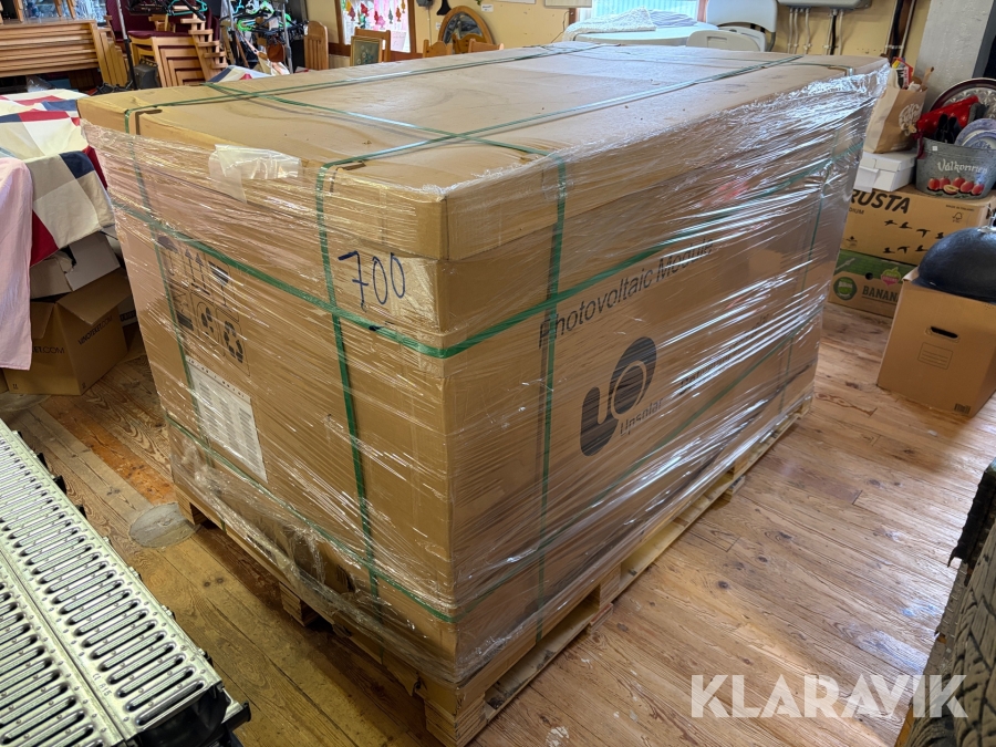 Solcellspaket Malmbergs 12 kW med kablage, inverter och monteringsmaterial