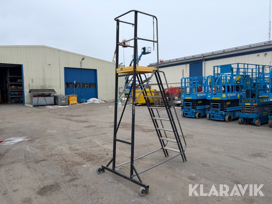 Arbetsplattform med trappa Wibe WTS77P-8S