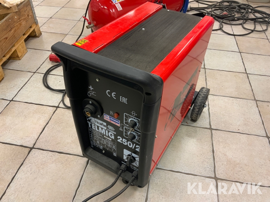 Svets Telwin Telmig 250/2 turbo oanvänd, trefas