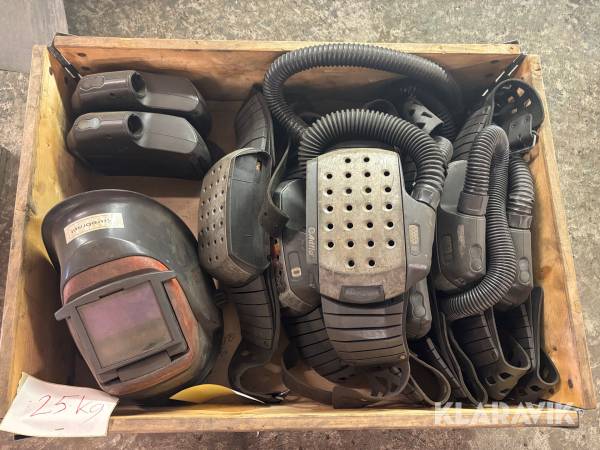 Diverse friskluftsfläktar Adflo 1st pall