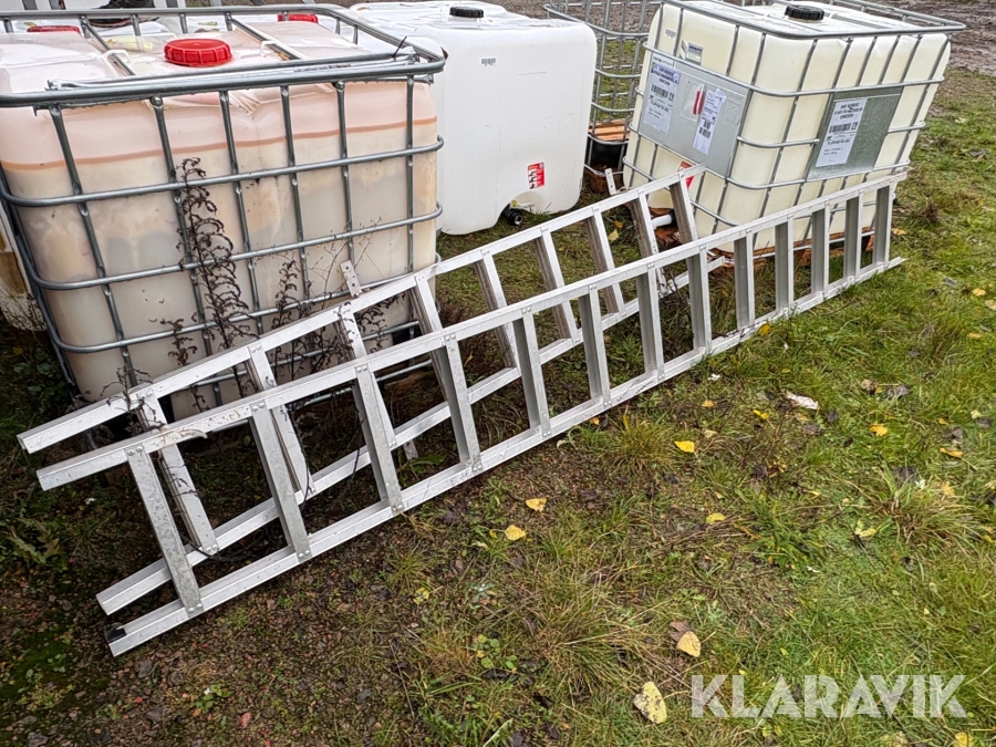 Stege 3st med fallskydd