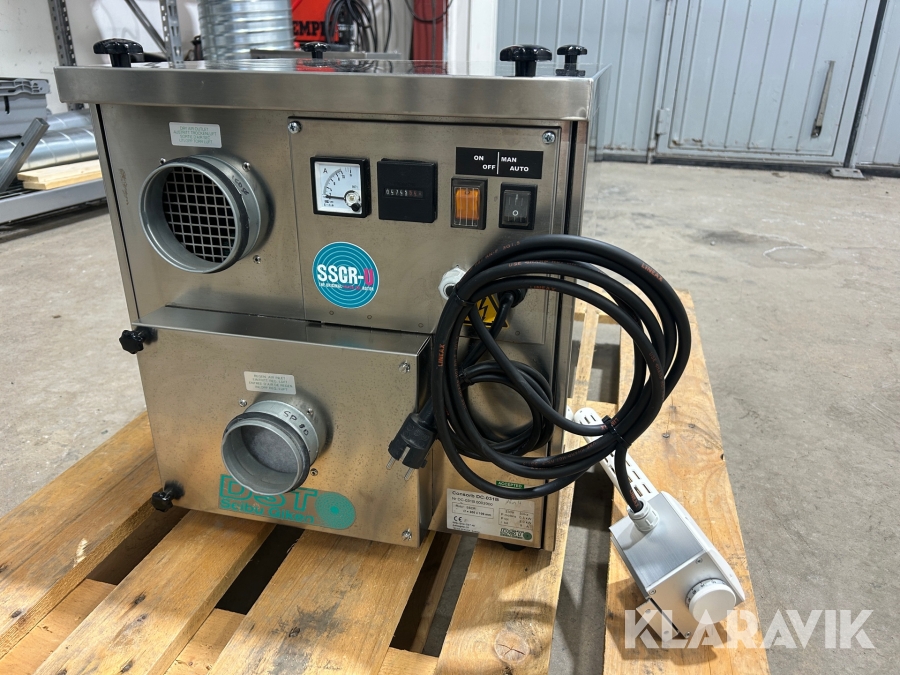 Sorptionsavfuktare DST Seibu Giken Recusorb DC-031 B med fuktstyrning