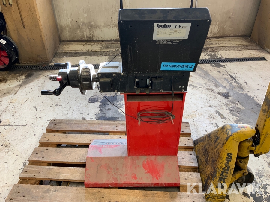 Däckmaskin Balco B930, Vännäs, Klaravik auktioner