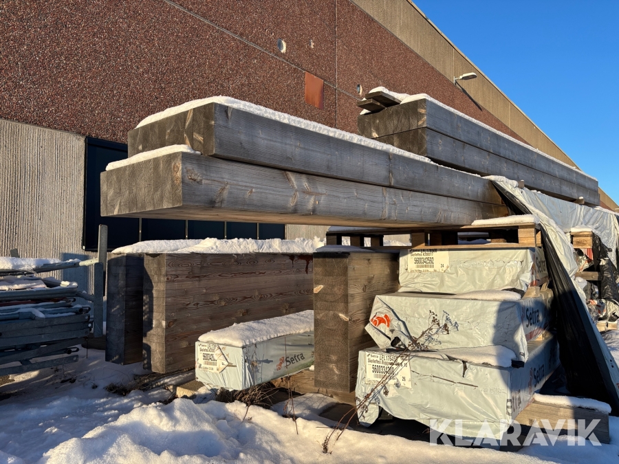 Limträbalkar Setra 12 st