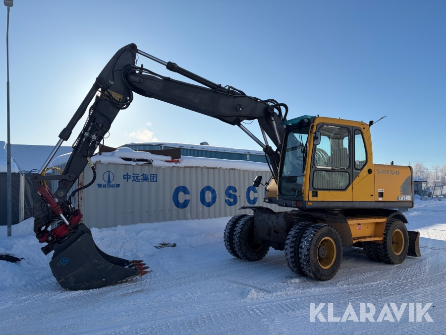 Grävmaskin Volvo EW140B