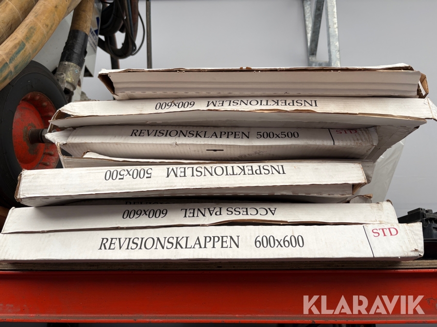Inspektionsluckor 7st oanvända