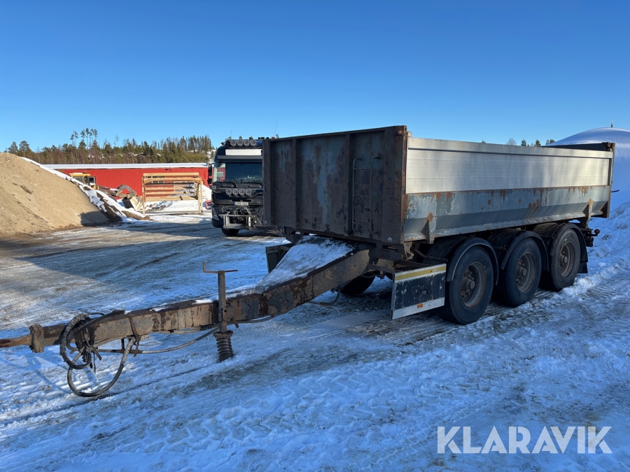 Tippvagn Ilsbo T1-3K tre-vägstipp