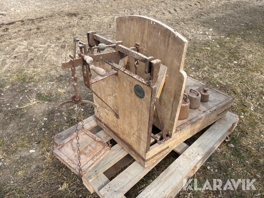 Säckvåg Lindells Vågfabrik