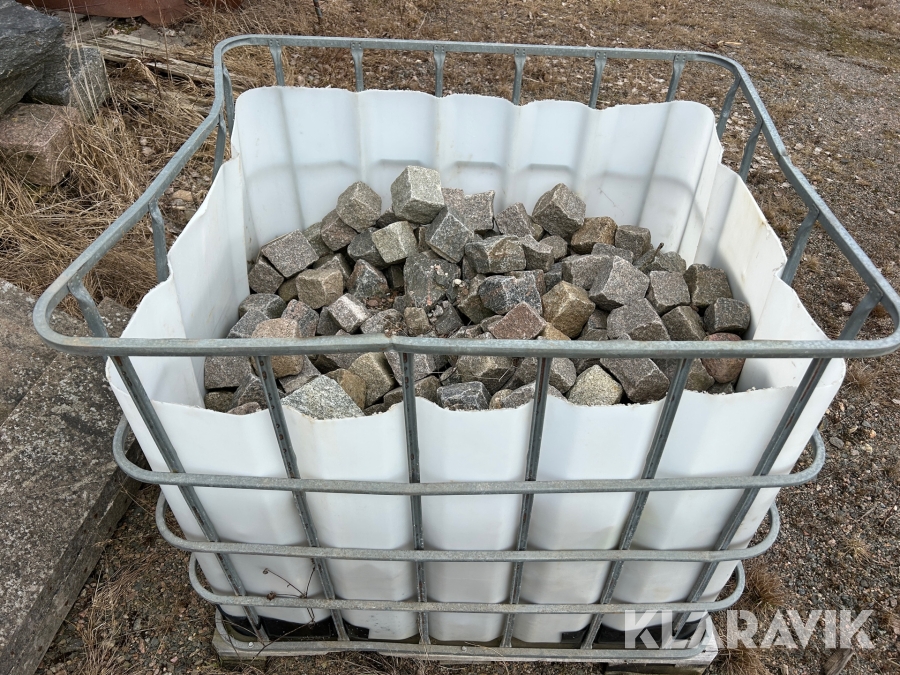 Smågatsten 10x10x10 cm