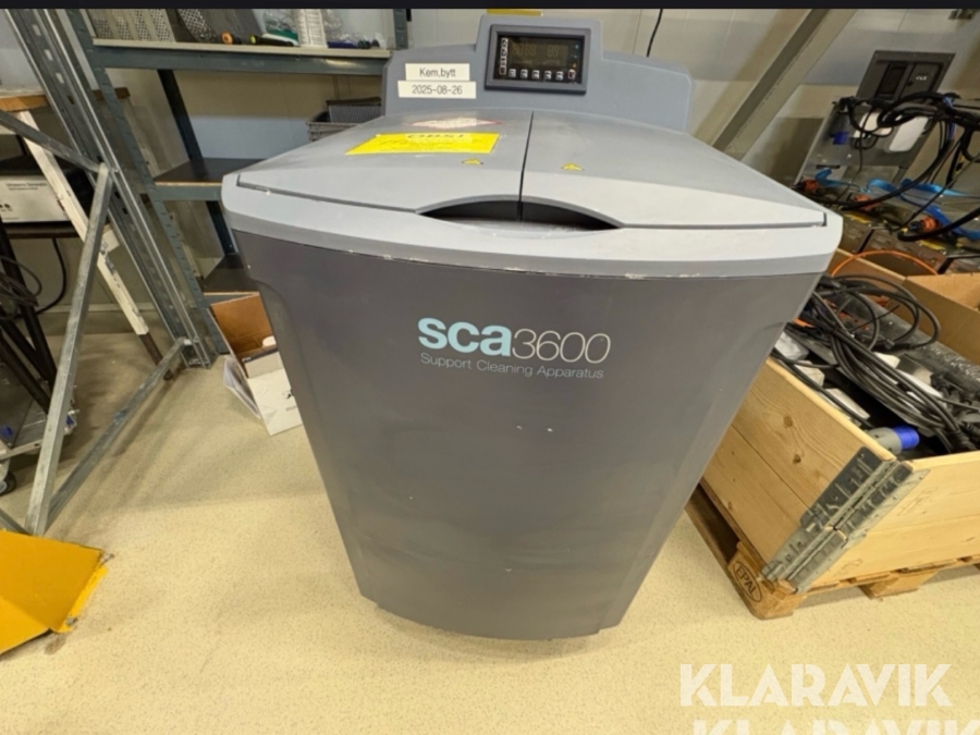 Tvättstation för stödmaterial från 3d-utskrift PADT sca3600