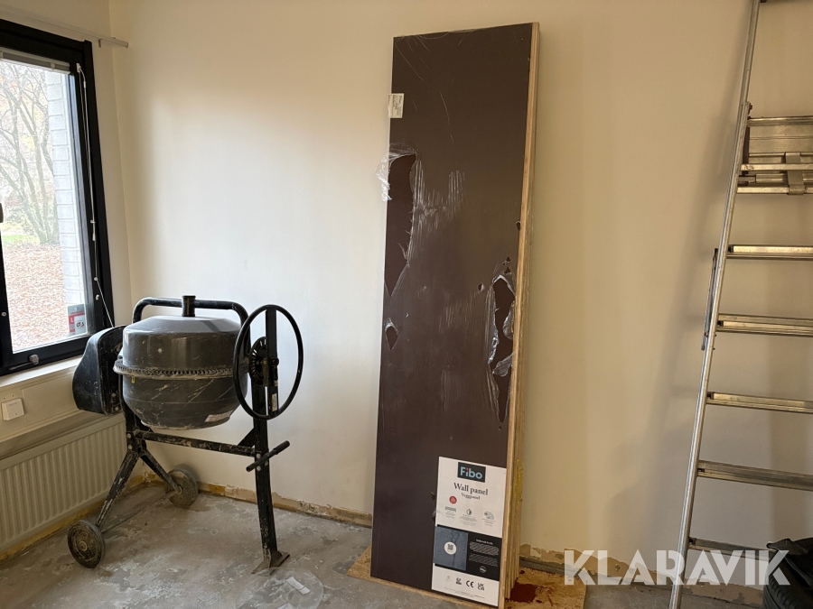 Våtrumsskiva Fibo Grey Marble