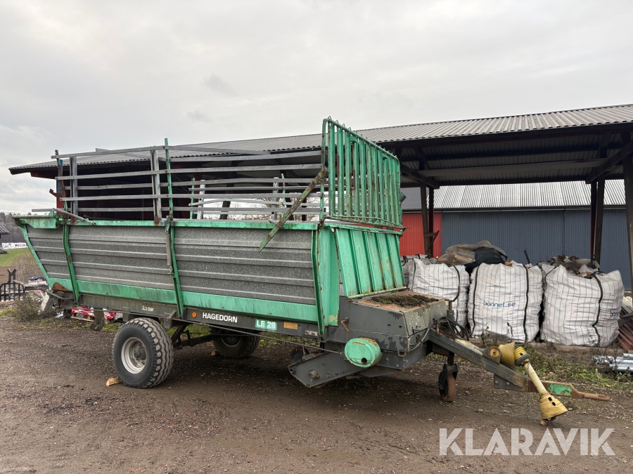 Självlastarvagn Hagedorn LE28